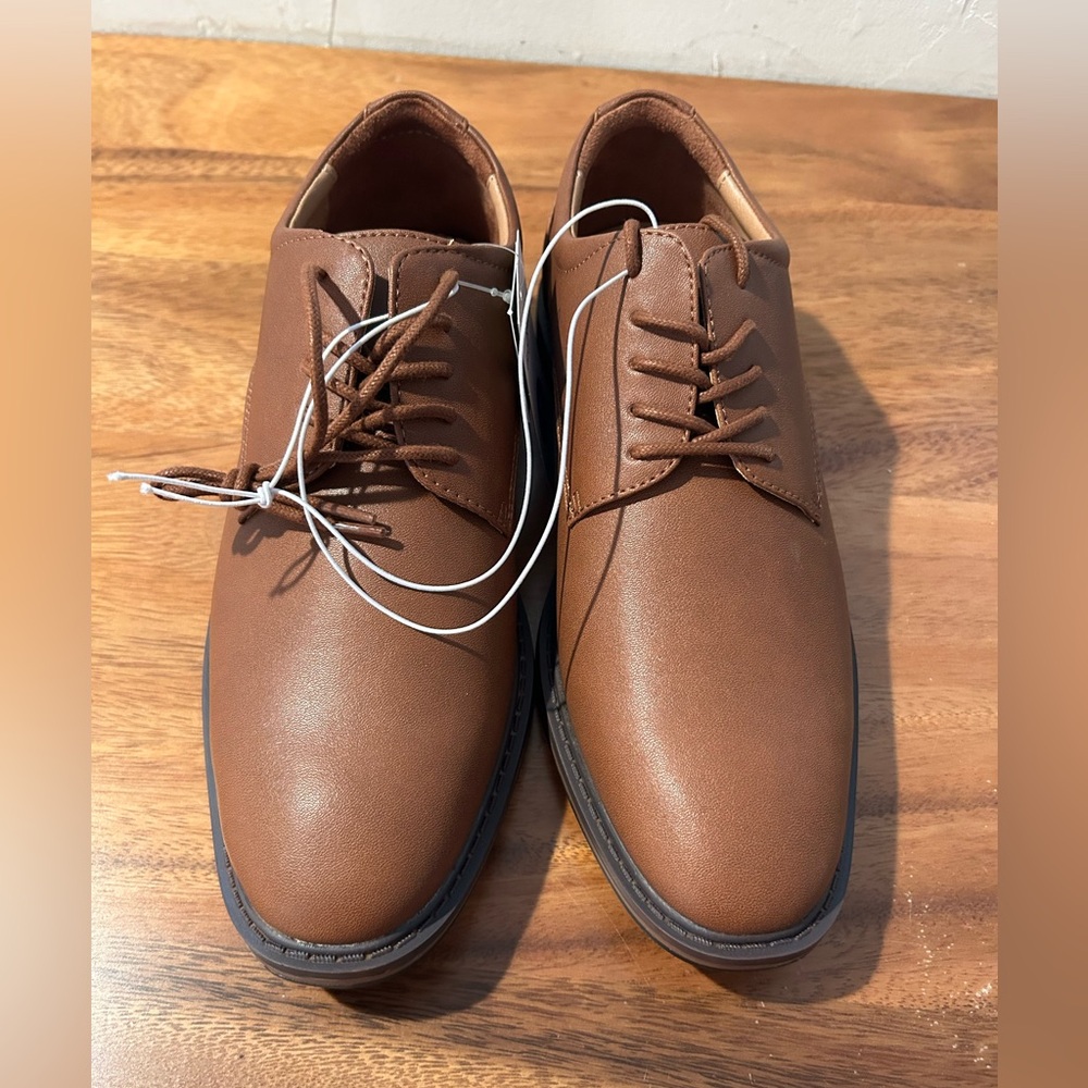 Goodfellow & Co Brown Men's Lace-Up Dress Shoes